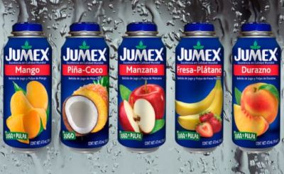 Osvěžte se s lahodnými ovocnými nápoji Jumex v plechovce 473 ml!